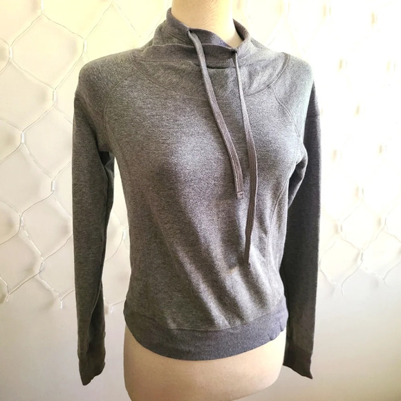 Zella Sweatsuit Top / Gray / Size XS - Picture 1 of 4